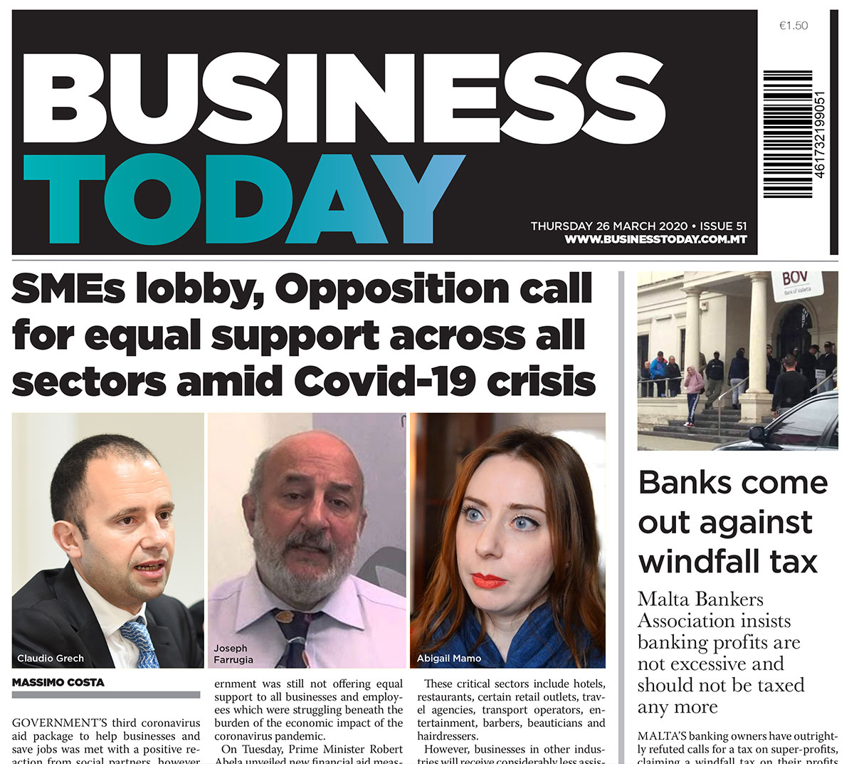 BusinessToday Frontpage